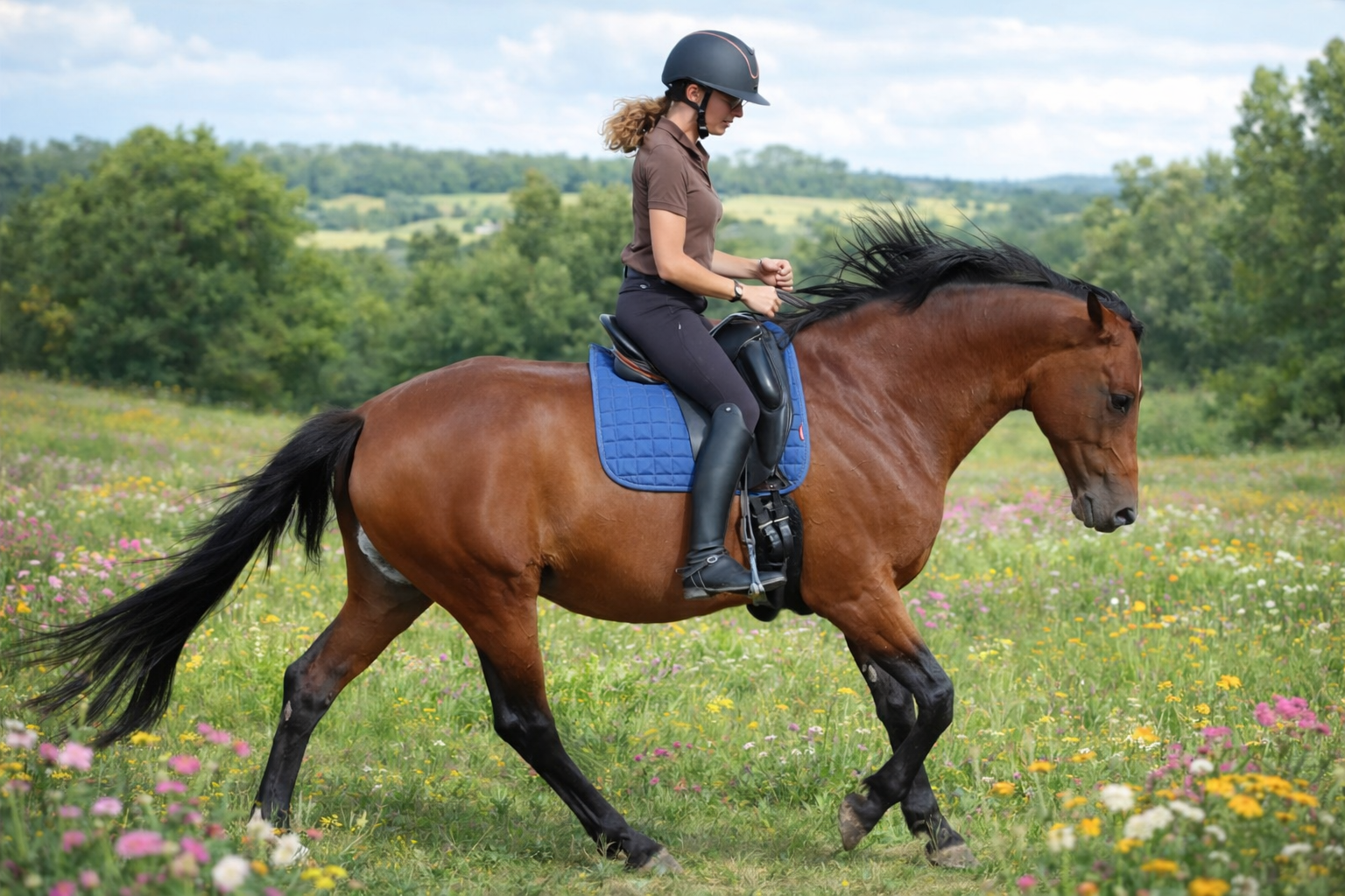 Travail monté cheval Equi-MaM